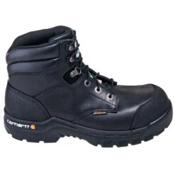 Carhartt Boots: Men's CMR6971 Black Waterproof Puncture-Resistant Composite Toe Boots -Carhartt carhartt cmr6971 o 01