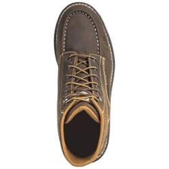 Carhartt Boots: Men's CMW6095 Brown 6-Inch Waterproof General Toe Wedge Boots 15 Carhartt Boots: Men's CMW6095 Brown 6-Inch Waterproof General Toe Wedge Boots -Carhartt carhartt cmw6095 t 01