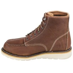 Carhartt Boots: Men's CMW6175 6-Inch Waterproof General Toe Tan Wedge Boots -Carhartt carhartt cmw6175 i 01