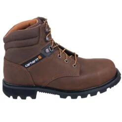 Carhartt Footwear: Men's CMW6274 Brown 6 Inch Steel Toe Boots -Carhartt carhartt cmw6274 o 01