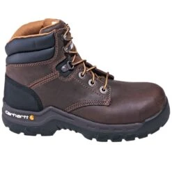 Carhartt Boots: Women's CWF5355 Brown Composite Toe EH 6-Inch Work Boots -Carhartt carhartt cwf5355 o 01