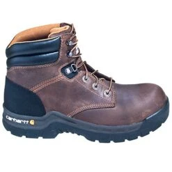 Carhartt Boots: Men's Brown CMF6066 Slip Resistant Leather Work Flex EH Boots -Carhartt carhartt footwear cmf6366 o 01 1