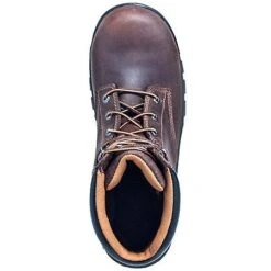 Carhartt Boots: Men's Brown CMF6066 Slip Resistant Leather Work Flex EH Boots -Carhartt carhartt footwear cmf6366 t 01 1