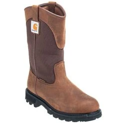 Carhartt Boots: Women's Waterproof CWP1150 Bison Leather EH Wellington Boots -Carhartt carhartt footwear cmp1150 p 01