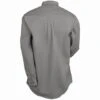 Carhartt Shirts: Men's FRS160 GRY Gray Flame Resistant Twill Shirt -Carhartt carhartt frs160gry b 01
