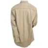 Carhartt Shirts: Men's FR Khaki FRS160 KHI Twill Flame Resistant Shirt -Carhartt carhartt frs160khi b 01