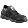 Carhartt Boots: Men's CMD3461 Black Force Nano Composite Toe Work Sneaker -Carhartt carhartt men s force 3 inch sd composite toe athletic work shoe cmd3461 2