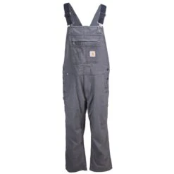 Carhartt Overalls: Men's Rugged Flex 102987 039 Gravel Rigby Bib Overalls -Carhartt carhartt 102987 039 1