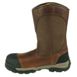 Carhartt Boots: Men's CME1355 Brown Composite Toe Waterproof Pull On Boots -Carhartt carhartt cme1355 i 001 1