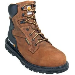 Carhartt Boots: Men's Safety Toe Waterproof Bison Harness Work Boots CMW6220 -Carhartt cmw6200st carharttp 01 1