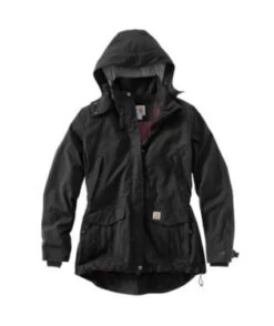 Carhartt Women's: 102382 001 Black Storm Defender Shoreline Jacket