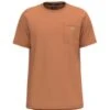 Carhartt Shirts: Men's 104616 DYO Dusty Orange Force Relaxed Fit Short Sleeve Pocket T-Shirt -Carhartt detail 104616 dyo p 1