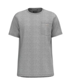 Carhartt Shirts: Men's 104616 HGY Heather Grey Force Relaxed Fit Short Sleeve Pocket T-Shirt