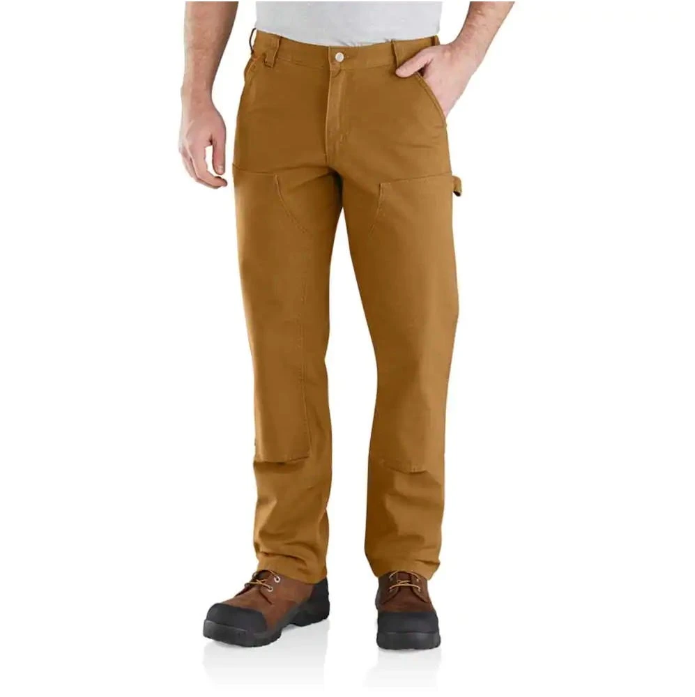 Carhartt Pants: Men's 103334 211 Carhartt Brown Rugged Flex Relaxed Fit Duck Double-Front Utility Work Pant 3 Carhartt Pants: Men's 103334 211 Carhartt Brown Rugged Flex Relaxed Fit Duck Double-Front Utility Work Pant