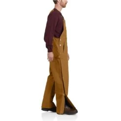 Carhartt Overalls: Men's 104393 BRN Brown Loose Fit Firm Duck Insulated Bib Overall -Carhartt download 2021 08 27t115827.189