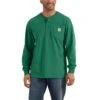 Carhartt Shirts: Men's K128 G55 North Woods Heather Long Sleeve Workwear Henley Shirt -Carhartt download 2022 05 05t105344.949