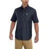 Carhartt Shirts: Men's 103555 412 Navy Rugged Flex Relaxed Fit Midweight Canvas Short Sleeve Shirt 2 Carhartt Shirts: Men's 103555 412 Navy Rugged Flex Relaxed Fit Midweight Canvas Short Sleeve Shirt -Carhartt download 2022 05 06t151641.102