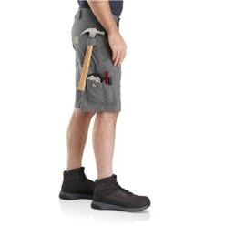 Carhartt Shorts: Men's 104727 075 Steel Rugged Flex Relaxed Fit Ripstop Cargo Work Short -Carhartt download 2022 05 06t162328.385