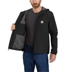 Carhartt Jacket: Men's 104671 N04 Black Rain Defender Relaxed Fit Lightweight Jacket -Carhartt download 2022 05 10t153333.802