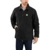 Carhartt Coats: Men's 104293 BLK Black Loose Fit Washed Duck Sherpa-Lined Coat -Carhartt download 2022 05 12t115938.271