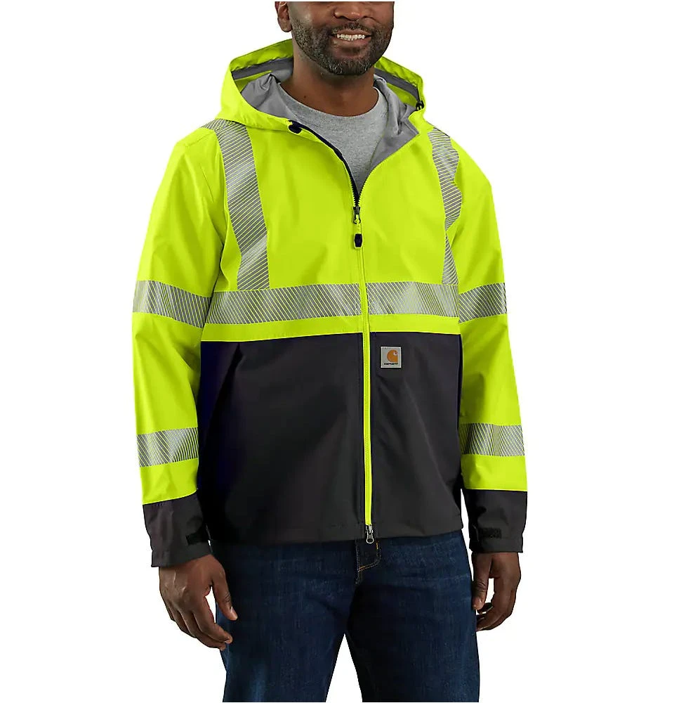 Carhartt Jackets: Men's 105300 BLM Brite Lime High-Visibility Storm Defender Loose Fit Midweight Class 3 Jacket 3 Carhartt Jackets: Men's 105300 BLM Brite Lime High-Visibility Storm Defender Loose Fit Midweight Class 3 Jacket