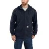 Carhartt Force Sweatshirts: Men's 104982 I26 Navy Flame Resistant Hooded Zip Front Sweatshirt -Carhartt download 2022 05 16t154443.695