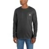Carhartt Force Shirts: Men's 104617 CRH Carbon Heather Long Sleeve Moisture Wicking Shirt -Carhartt download 2022 05 31t103308.696