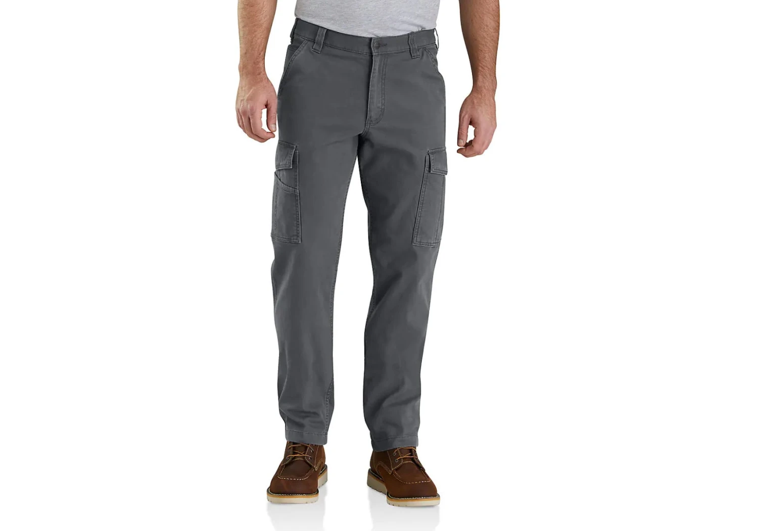 Carhartt Pants: Men's 103574 029 Rugged Flex Relaxed Fit Canvas Cargo Work Pant 4 Carhartt Pants: Men's 103574 029 Rugged Flex Relaxed Fit Canvas Cargo Work Pant - Image 2