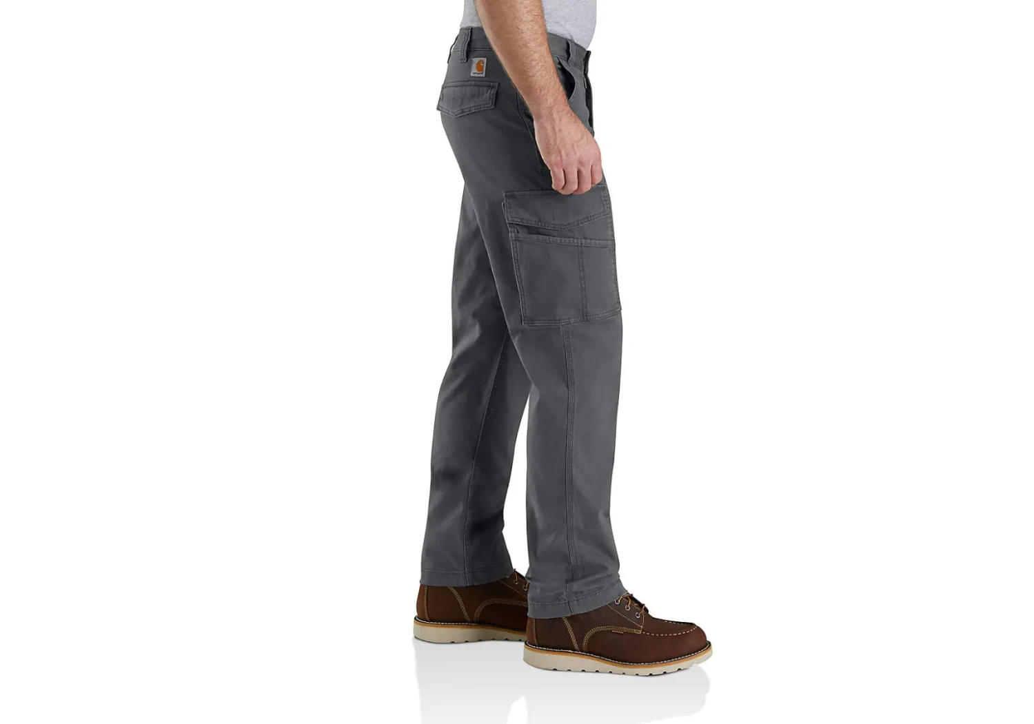 Carhartt Pants: Men's 103574 029 Rugged Flex Relaxed Fit Canvas Cargo Work Pant 5 Carhartt Pants: Men's 103574 029 Rugged Flex Relaxed Fit Canvas Cargo Work Pant - Image 3