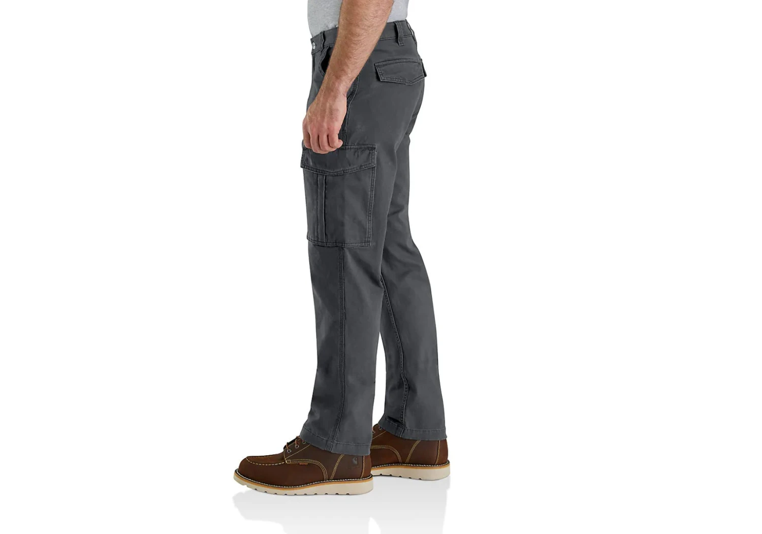 Carhartt Pants: Men's 103574 029 Rugged Flex Relaxed Fit Canvas Cargo Work Pant 7 Carhartt Pants: Men's 103574 029 Rugged Flex Relaxed Fit Canvas Cargo Work Pant - Image 5