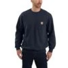 Carhartt Sweatshirts: Men's 103852 472 New Navy Crewneck Midweight Loose Fit Pocket Sweatshirt 2 Carhartt Sweatshirts: Men's 103852 472 New Navy Crewneck Midweight Loose Fit Pocket Sweatshirt -Carhartt download 8 1