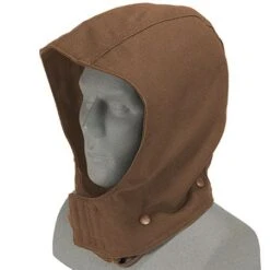 Carhartt Hoods: Flame Resistant FRA265 BRN Quilt-Lined Duck Hood -Carhartt fra265brn carharttp 01