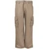 Carhartt Pants: Men's Khaki Flame Resistant Canvas Cargo Pants FRB240 GKH -Carhartt fu4