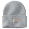 Carhartt A18 HGY Gray Acrylic Watch Cap -Carhartt heather gray carhartt winter hats a18 hgy 64 1000