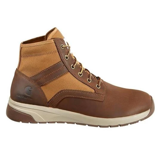 Carhartt Boots: Men's FA5015-M Brown Leather And Nylon Force 5-Inch Soft Toe Sneaker Boot 4 Carhartt Boots: Men's FA5015-M Brown Leather And Nylon Force 5-Inch Soft Toe Sneaker Boot - Image 2