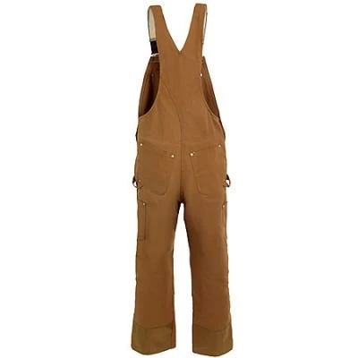 Carhartt Overalls: Men's R41 BRN Brown Cotton Lined Bib Overalls 6 Carhartt Overalls: Men's R41 BRN Brown Cotton Lined Bib Overalls - Image 4