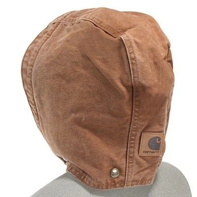 Carhartt Hoods: Brown Sandstone Midweight Lined Hood A149 BRN 4 Carhartt Hoods: Brown Sandstone Midweight Lined Hood A149 BRN - Image 2