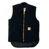 Carhartt Vests: Men's Black V01 BLK Cotton Duck Arctic Vest 1 Carhartt Vests: Men's Black V01 BLK Cotton Duck Arctic Vest -Carhartt image 52565