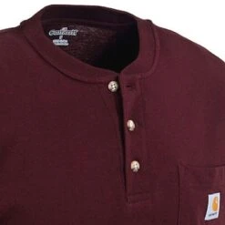 Carhartt Shirts: Men's Port K84 PRT Cotton Workwear Henley Shirt 7 Carhartt Shirts: Men's Port K84 PRT Cotton Workwear Henley Shirt -Carhartt image 54313