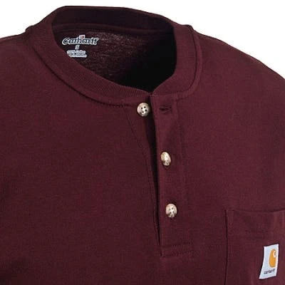 Carhartt Shirts: Men's Port K84 PRT Cotton Workwear Henley Shirt 5 Carhartt Shirts: Men's Port K84 PRT Cotton Workwear Henley Shirt - Image 3