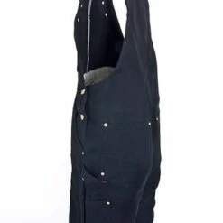 Carhartt Overalls: Men's R41 BLK Black Zip To Hip Quilt Lined Overalls -Carhartt image 55264