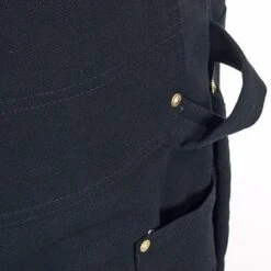 Carhartt Overalls: Men's R41 BLK Black Zip To Hip Quilt Lined Overalls -Carhartt image 55265