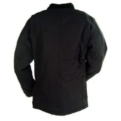 Carhartt Coats: Men's Black C003 BLK Arctic Quilt Lined Traditional Duck Coat -Carhartt image 60069 2