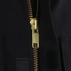 Carhartt Coats: Men's Black C003 BLK Arctic Quilt Lined Traditional Duck Coat -Carhartt image 60070 2