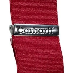 Carhartt Suspenders: 45002 Red Utility Clip Suspenders -Carhartt image 60390 1