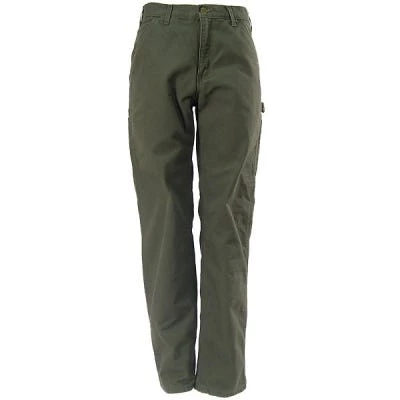 Carhartt Pants: Men's B111 MOS Green Flannel Lined Pants 9 Carhartt Pants: Men's B111 MOS Green Flannel Lined Pants - Image 7