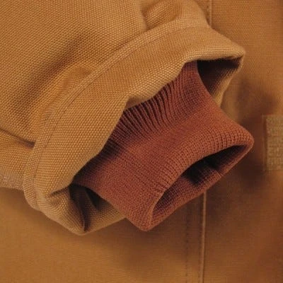 Carhartt Coats: Men's C003 BRN Brown Traditional Arctic Duck Coat 6 Carhartt Coats: Men's C003 BRN Brown Traditional Arctic Duck Coat - Image 4