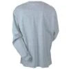 Carhartt Shirts: Men's Grey Long Sleeve K128 HGY Cotton Knit Henley Shirt