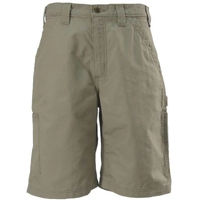 Carhartt Shorts: Men's B147 TAN Cotton Canvas Work Shorts 6 Carhartt Shorts: Men's B147 TAN Cotton Canvas Work Shorts - Image 4