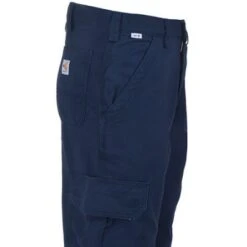 Carhartt FR: Carhartt FRB240 DNY Flame Resistant Cargo Pants- Dark Navy -Carhartt image 85766
